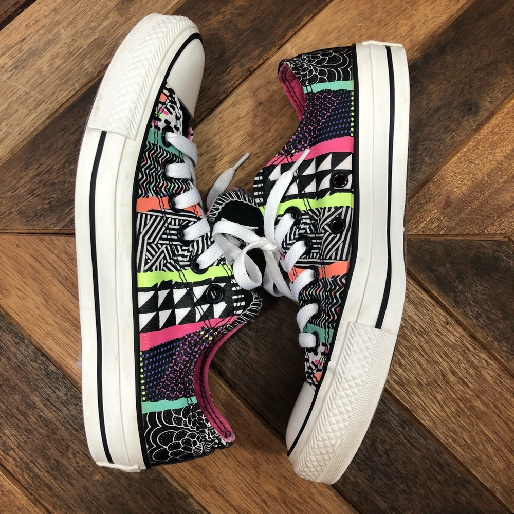 Converse Chuck Taylors 80’s Style Neon Festival
